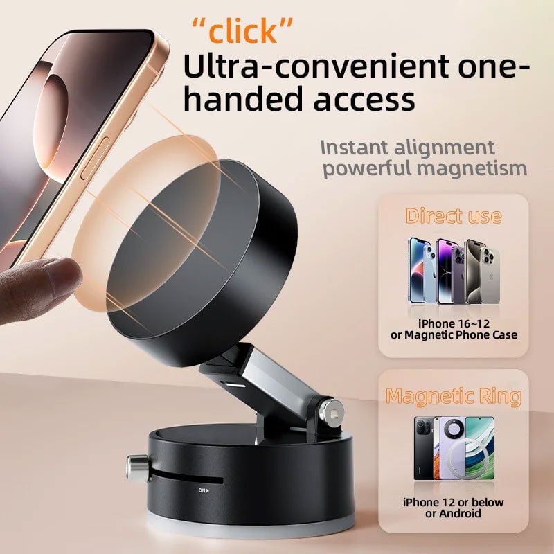 🎄🎀New Year's Special 2025⛄🔔Vacuum Suction Magnetic Phone Stand