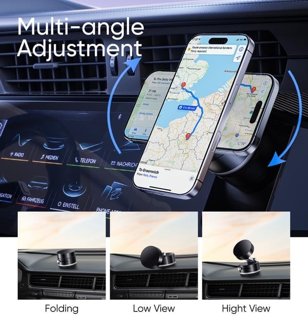 🎄🎀New Year's Special 2025⛄🔔Vacuum Suction Magnetic Phone Stand