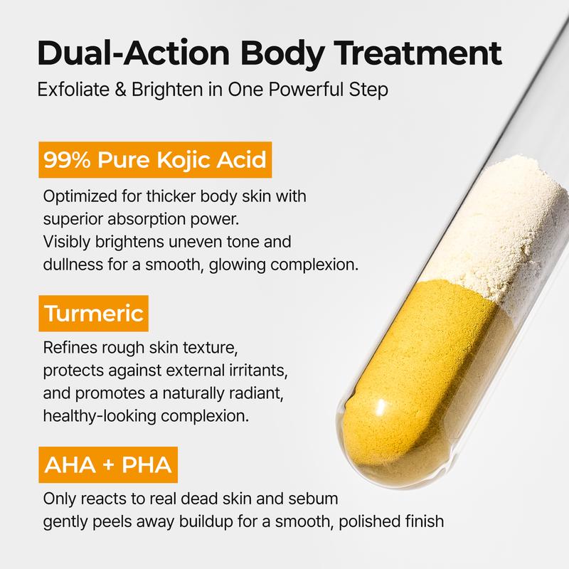 🚨Last 3 hours 50% off🔥Get Rid of Keratin Bumps Fast! Kojic Acid & Turmeric Peel Shot Spray✨ Smooth Skin, Zero Irritation | 🌿 Sensitive-Skin Safe | 👩⚕️ Clinically Tested