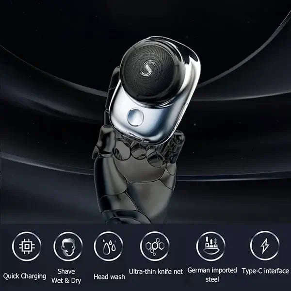 ⏰Last Day Promotion: 80% OFF🔥 Remifa® Mini-Shave Portable Electric Shaver